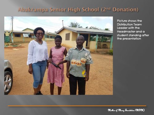 Donations from UK Schools To Schools in Ghana