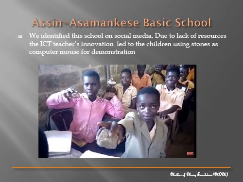 Donations from UK Schools To Schools in Ghana