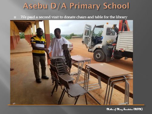 Donations from UK Schools To Schools in Ghana