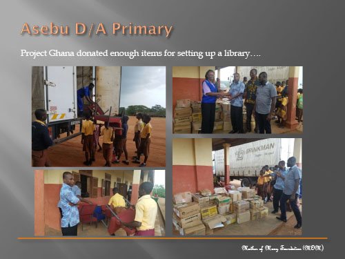 Donations from UK Schools To Schools in Ghana