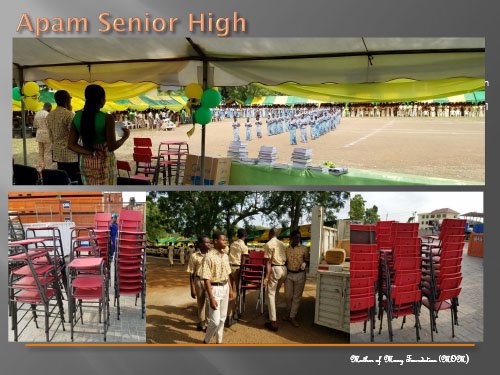 Donations from UK Schools To Schools in Ghana