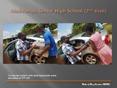 Donations from UK Schools To Schools in Ghana