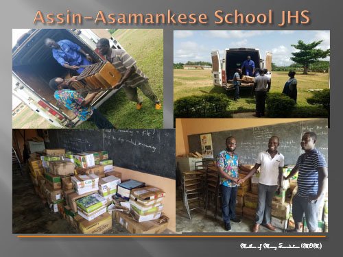 Donations from UK Schools To Schools in Ghana