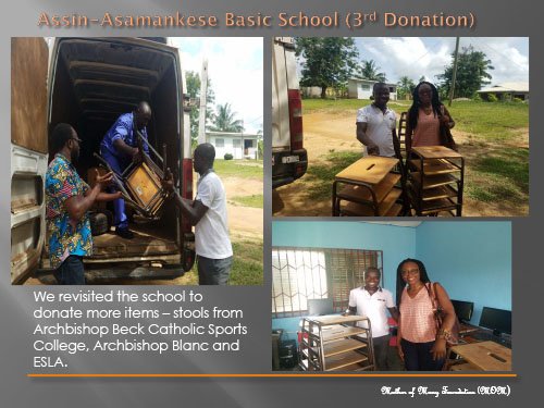 Donations from UK Schools To Schools in Ghana