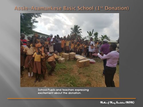 Donations from UK Schools To Schools in Ghana